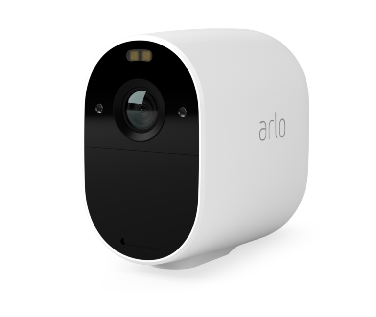 Arlo essential spotlight camera white