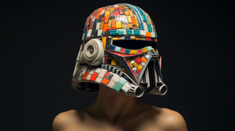 Can you wear lego Star Wars Helmets