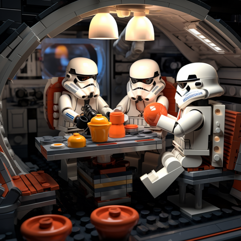 Star Wars LEGO helmets