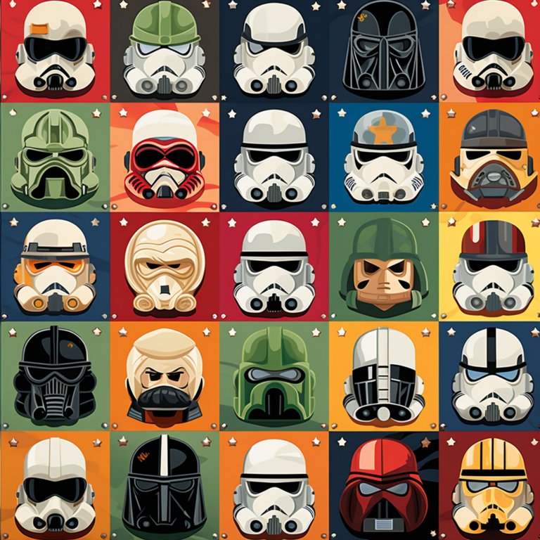 Star Wars lego Helmets