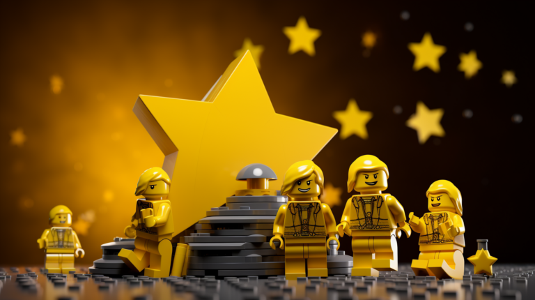 5 star reviews for LEGO Star Wars Stormtrooper helmet