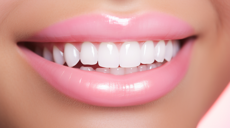 Teeth whitening smile